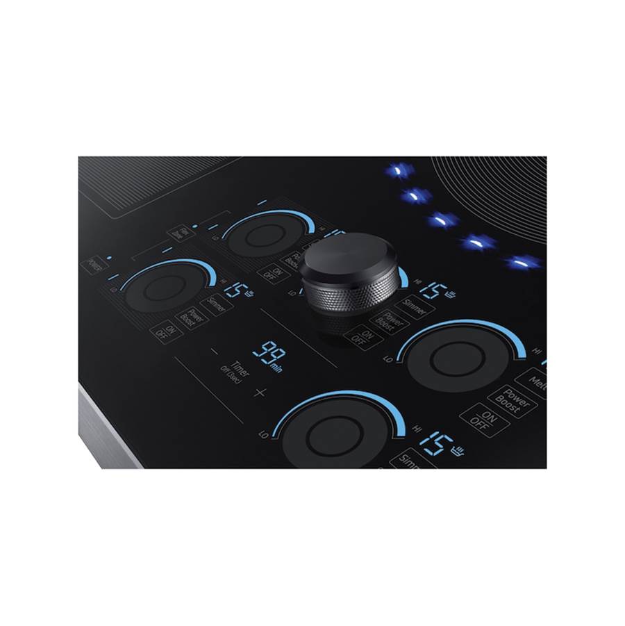 Induction Cooktop, Flex Zone, 36'', 1''-7'', 11'' Dual (4800K Boost), 1''-8'' (3200K Boost), 1''-6'' (1800K Boost), Magnetic Knob, Tap Touch, Wi-Fi