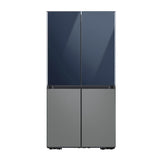 Bespoke Flex 4-Door Refrigerator Bottom Panel, White Glass