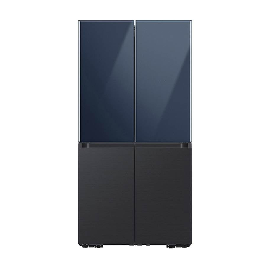 Bespoke Flex 4-Door Refrigerator Bottom Panel, White Glass