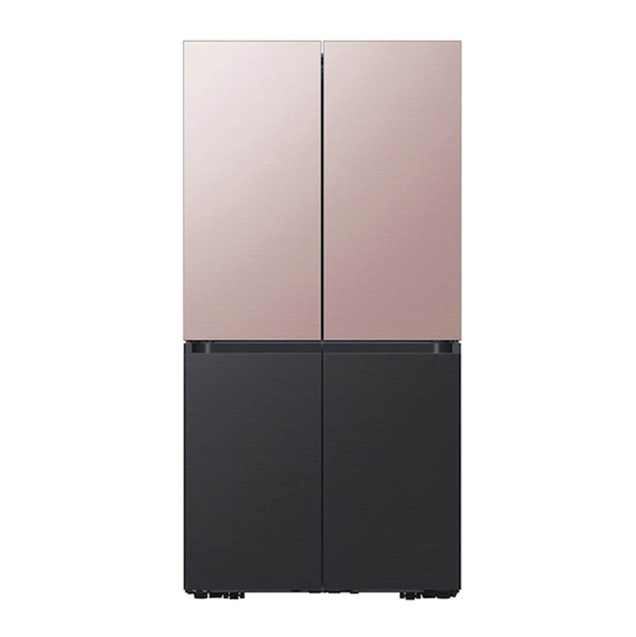 Bespoke Flex 4-Door Refrigerator Bottom Panel, White Glass