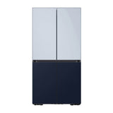 Bespoke Flex 4-Door Refrigerator Bottom Panel, White Glass