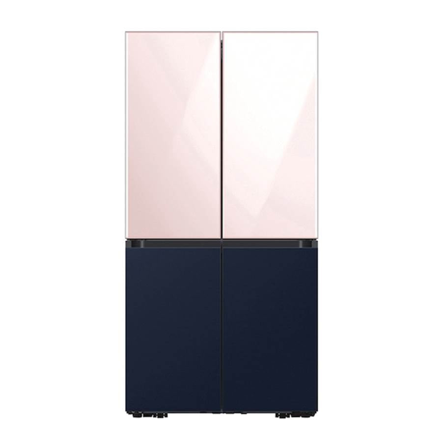 Bespoke Flex 4-Door Refrigerator Bottom Panel, White Glass