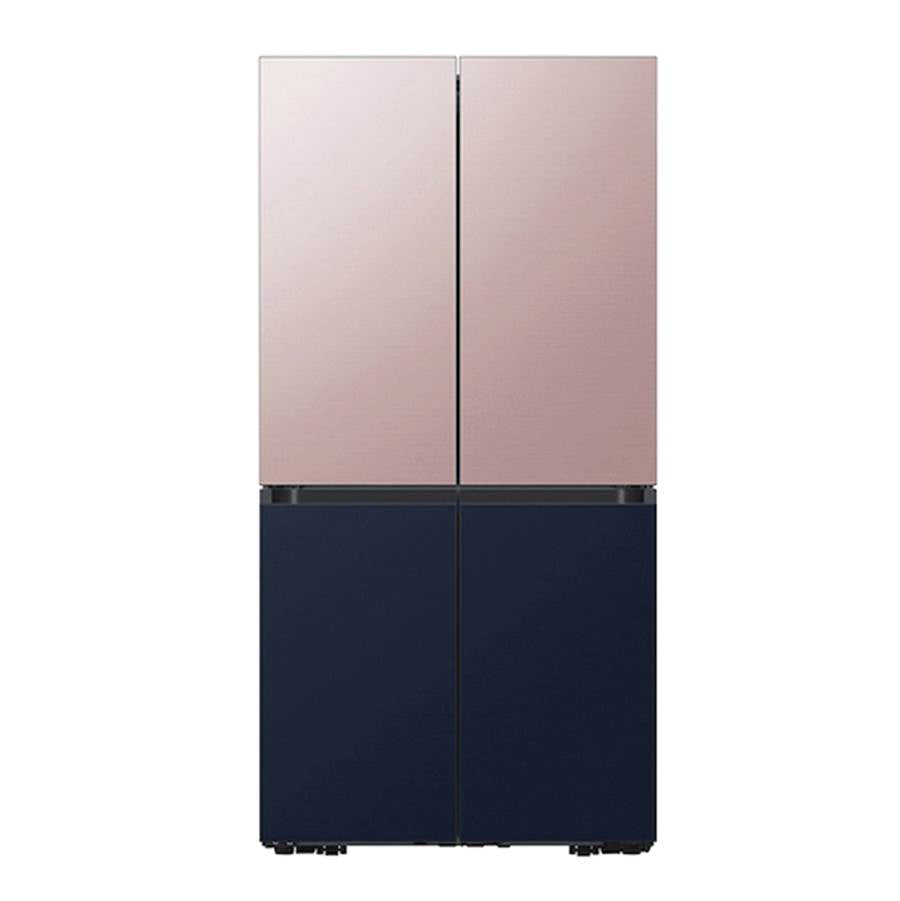 Bespoke Flex 4-Door Refrigerator Bottom Panel, White Glass