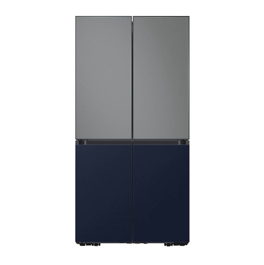 Bespoke Flex 4-Door Refrigerator Top Panel, White Glass