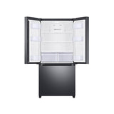 French Door Refrigerator, 18 cu-ft, Black Stainless Steel