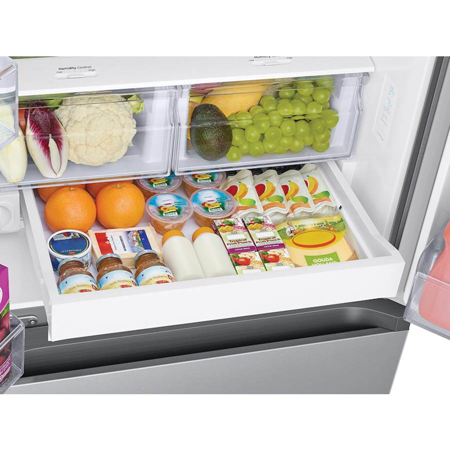 Smart French 3-Door Refrigerator, 22 cu-ft