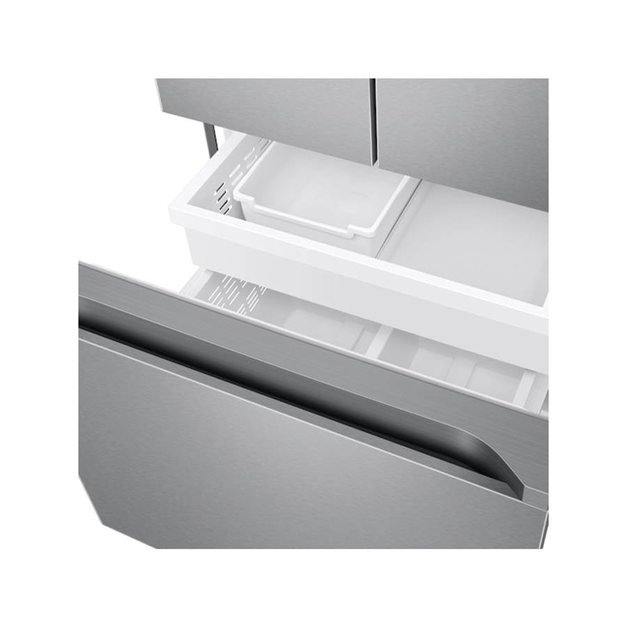Smart French 3-Door Refrigerator, 22 cu-ft
