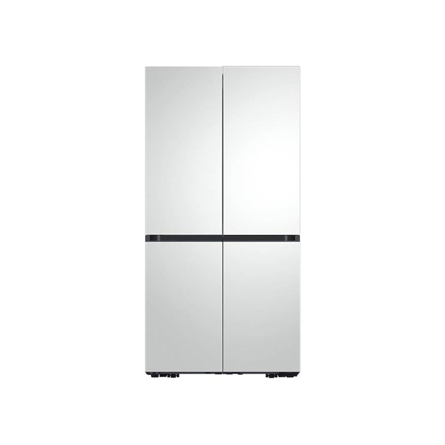 Samsung - Smart Counter Depth 4-Door Flex Bespoke Refrigerator with Customizable Panel Colors Panel Ready, 23 cu-ft