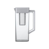 Smart Bespoke French 4-Door Refrigerator with Customizable Panel Colors and AutoFill Water Pitcher in Stainless Steel, 23 cu-ft
