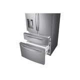 French Door Refrigerator with FlexZone Drawer Black Stainless, 28 cu-ft