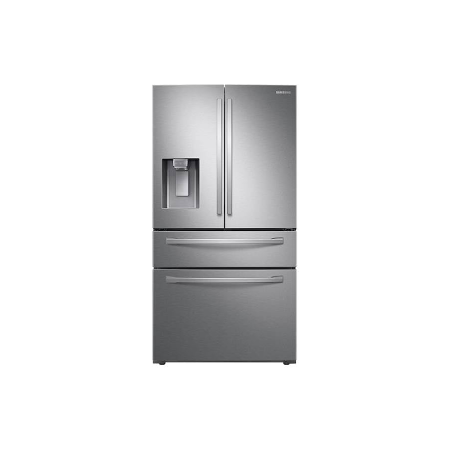 Samsung - French Door Refrigerator with FlexZone Drawer Stainless, 28 cu-ft - Stainless Steel