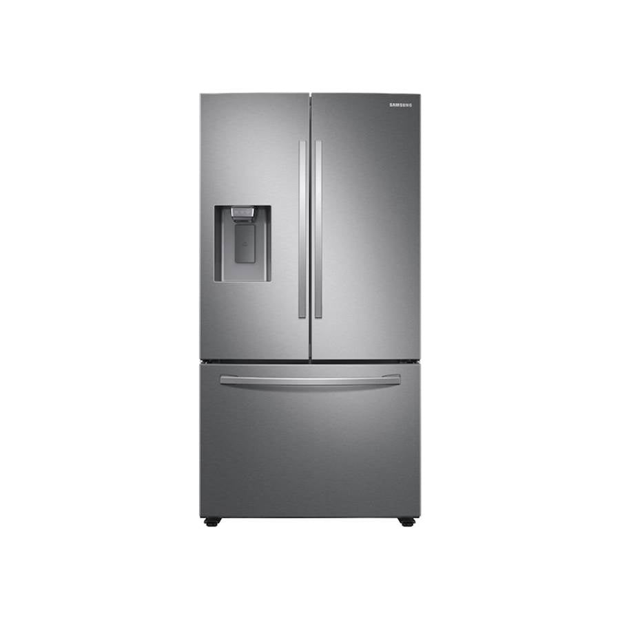 Samsung - French 3-Door Refrigerator, 27 cu-ft, Stainless - Stainless Steel