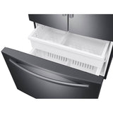 French 3-Door Refrigerator Family Hub, Black Stainless