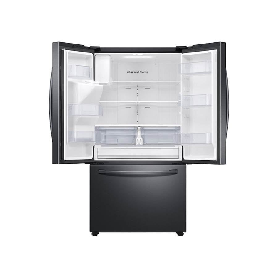 French 3-Door Refrigerator Family Hub, Black Stainless