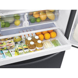 French 3-Door Refrigerator Family Hub, Black Stainless