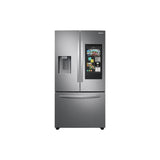 Samsung - French 3-Door Refrigerator Family Hub, Stainless - Stainless Steel