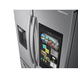 French 3-Door Refrigerator Family Hub, Black Stainless