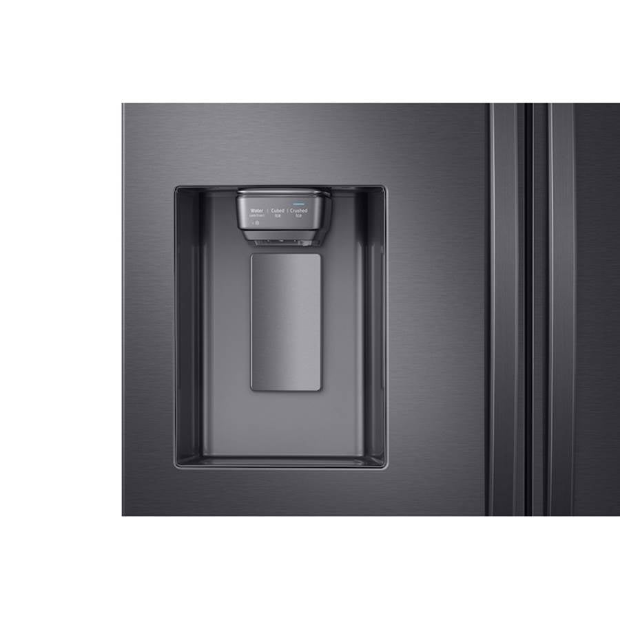 French Door Refrigerator with FlexZone Drawer Black Stainless, 28 cu-ft