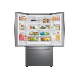 Refrigerator without Dispenser, 28 cu-ft, Black Stainless
