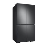 Smart Flex 4-Door Refrigerator with AutoFill Water Pitcher and a Dual Ice Maker with Ice Bites in Black Stainless Steel, 29 cu-ft
