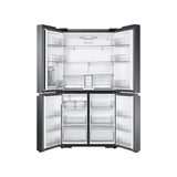 Smart Flex 4-Door Refrigerator with AutoFill Water Pitcher and a Dual Ice Maker with Ice Bites in Black Stainless Steel, 29 cu-ft
