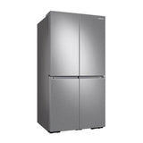 Smart Flex 4-Door Refrigerator with Beverage Center and a Dual Ice Maker with Ice Bites in Black Stainless Steel, 29 cu-ft