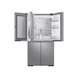 Smart Flex 4-Door Refrigerator with Beverage Center and a Dual Ice Maker with Ice Bites in Black Stainless Steel, 29 cu-ft