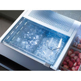 Smart Bespoke French 4-Door Refrigerator with Customizable Panel Colors and AutoFill Water Pitcher in Stainless Steel, 29 cu-ft