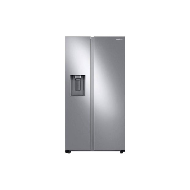 Samsung - Counter Depth Side by Side Refrigerator All Around Cooling with Wi-Fi and E-Star, Stainless, 22 cu-ft - Stainless Steel