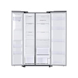 Counter Depth Side by Side Refrigerator All Around Cooling with Wi-Fi and E-Star, Stainless, 22 cu-ft
