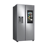 Counter Depth Side by Side Refrigerator with Family Hub, Stainless, 22 cu-ft