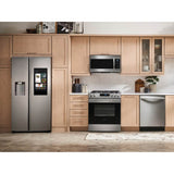 Side by Side Refrigerator with Family Hub, Stainless, 27 cu-ft