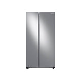 Samsung - Smart Counter Depth Side by Side Refrigerator All Around Cooling with Wi-Fi and E-Star, Stainless Steel, 23 cu-ft - Stainless Steel