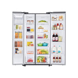 Smart Counter Depth Side by Side Refrigerator All Around Cooling with Wi-Fi and E-Star, Stainless Steel, 23 cu-ft