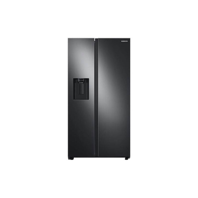 Samsung - Side by Side Refrigerator All Around Cooling DOE, Black Stainless, 27 cu-ft - Black Stainless Steel