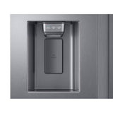 Side by Side Refrigerator with Family Hub, Stainless, 27 cu-ft