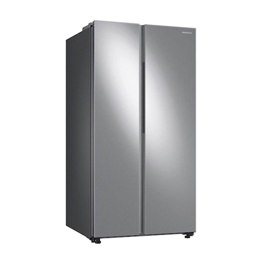Smart Side by Side Refrigerator with Large Capacity, Stainless Steel, 27.4 cu-ft