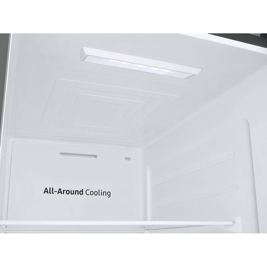Smart Side by Side Refrigerator with Large Capacity, Stainless Steel, 27.4 cu-ft