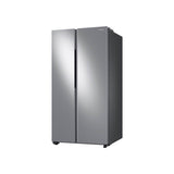Smart Side by Side Refrigerator with Large Capacity, Stainless Steel, 27.4 cu-ft