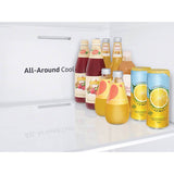 Smart Side by Side Refrigerator with Large Capacity, Stainless Steel, 27.4 cu-ft