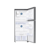 Factory installed Ice Maker, Top Mount, Black Stainless, 18 cu-ft