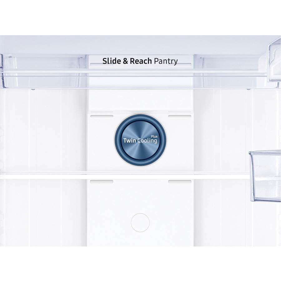 Optional Ice Maker, Top Mount, Stainless, 21 cu-ft