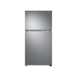 Samsung - Factory Installed Ice Maker, Top Mount, Stainless, 21 cu-ft - Stainless Steel