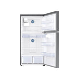Factory Installed Ice Maker, Top Mount, Stainless, 21 cu-ft