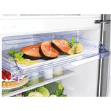 Factory Installed Ice Maker, Top Mount, Stainless, 21 cu-ft