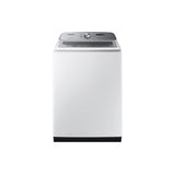 Samsung - Top Load Washer with Active WaterJet, 5 cu-ft - White