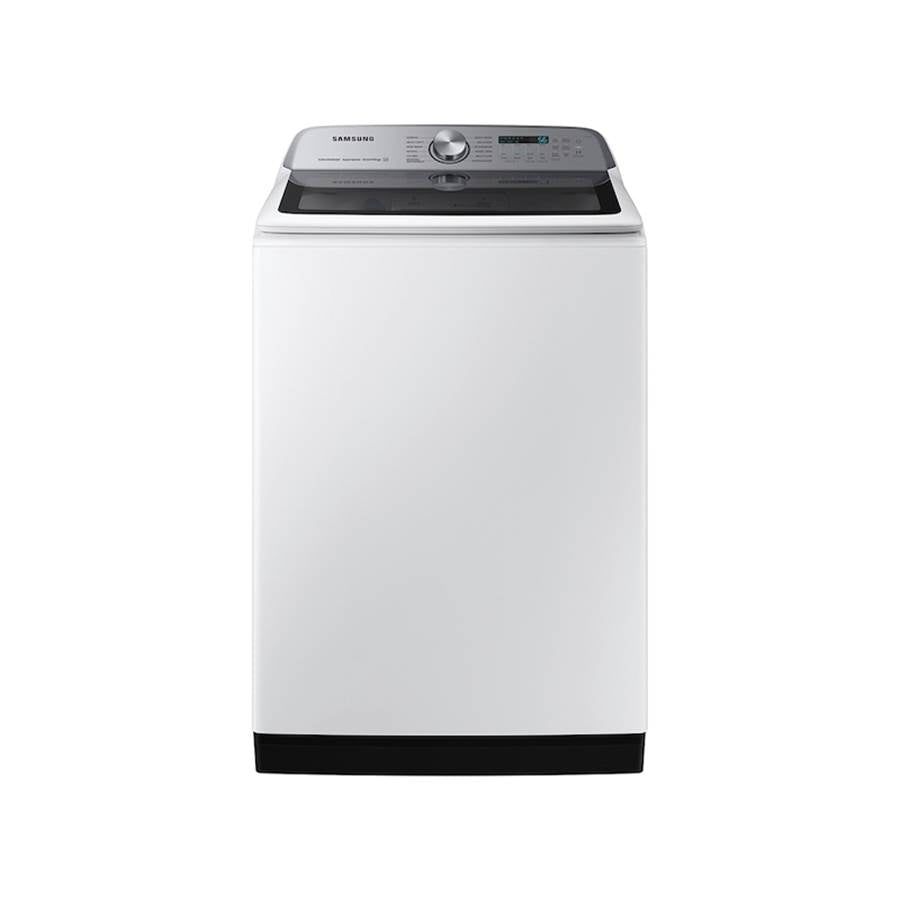 Samsung - Smart Activewave Agitator Top Load Washer with Super Speed, 5.1 cu-ft - White