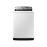 Samsung - Smart Top Load Washer with Super Speed, 5.2 cu-ft - White