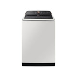 Samsung - Smart Top Load Washer with Super Speed, 5.5 cu-ft - Ivory