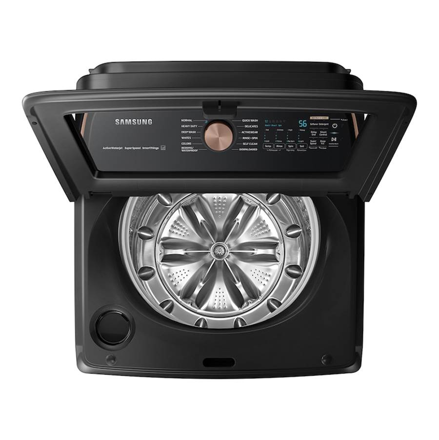 Smart Top Load Washer with Auto Dispense System and Super Speed, 5.5 cu-ft